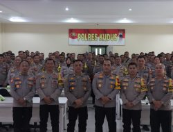 Jelang Pilkada Serentak, Polres Kudus Beri Arahan Bhabinkamtibmas Dalam Rangka Cipta Kondisi Pilkada 2024