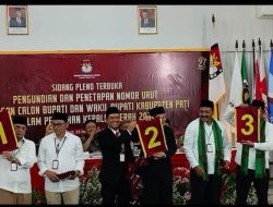 Fenomena Unik, Tiga Nomor Paslon Bupati Pati Berurutan