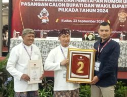 Pasangan Nomor Urut 2 Hartopo-Mawahib Target 70 Persen di Pilkada Kudus 2024