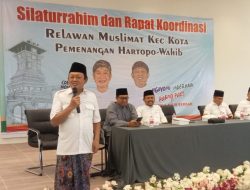 Ratusan Relawan Muslimat NU Se-Kecamatan Kota Kudus Siap Menangkan Hartopo-Mawahib
