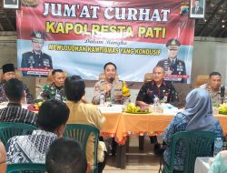 Kapolresta Pati Gelar Jumat Curhat Perkuat Sektor Pertanian dan Peternakan