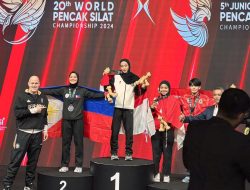 Pesilat Asal Kudus Jateng Safira Dwi Meilani Raih Emas dan Pertahankan Gelar Juara Dunia di Abu Dhabi