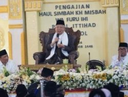 KH Ma’ruf Amin Silaturrahim di Jateng; Ulama dan Kyai Mempunyai Tugas Membawa Umat Ke Jalan Yang Benar