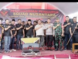 Pengukuhan Pengurus PAC SQUAD NUSANTARA Kecamatan  Margorejo Berlangsung  Khidmat 