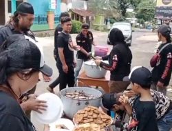Ormas Squad Nusantara Bersama TNI – POLRI Adakan Makan Siang Gratis Jumat Berkah di Kecamatan Gembong