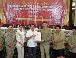 KPU Tetapkan Pasangan Sam’ani Intakiris dan Bellinda Sebagai Bupati dan Wakil Bupati Kudus Terpilih