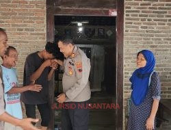 Kapolsek Tlogowungu Pati; Angkat Adik Pelaku Pencurian Pisang Jadi Anak Asuh