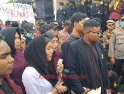 Demo Indonesia Gelap, Dihari Pertama Belinda Menjabat Wakil Bupati Kudus Dihadapkan Unjuk Rasa Ratusan BEM
