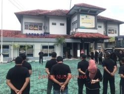 Lapas Pati Rayakan Pengabdian dengan Apel dan Pelepasan Purna Tugas Pegawai