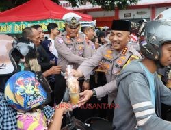 Banyak Polisi Turun di Jalan, Dikira Razia  Ternyata Ini Yang Terjadi