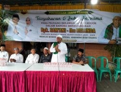 Panglima Santri H. Haryanto Penuhi Nazarnya Menyembelih Kerbau Di Taman Menara Kudus