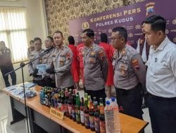 Lima Pria Asal Kudus Diamankan Polisi Karena Kedapatan Racik Petasan Hingga 8,4 Kilogram