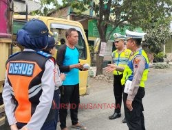 Dump Truk Muatan Matrial Galian C Dari Jepara Ditindak Polantas Polresta Pati