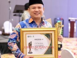 Wakil Ketua DPRD Kota Tangerang, Turidi Susanto Mendapat Penghargaan oleh PIMRED Multimedia Indonesia