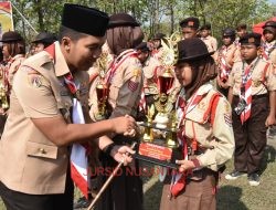Upacara Peringatan Hari Pramuka Ke-64 Dan Penutupan Jambore Cabang  XI Kwartir Cabang Grobogan Tahun 2025