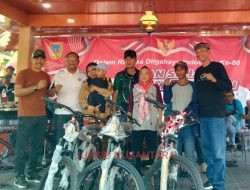 Meriah Bertabur Ratusan Hadiah, Jalan Sehat Bareng Mbah Inggi Desa Terban, Dalam Peringatan HUT RI Ke-80
