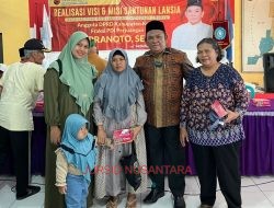 Pranoto Anggota DPRD Kudus: Cari Keberkahan Dengan Santuni Ribuan Lansia, Wujud Janji Kampanye