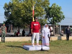 Pemdes Gamong Dalam Peringatan HUT RI Ke-80 Adakan Upacara dan Jalan Sehat