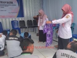WBP Lapas Pati Ikuti Pelatihan Batik: Dari Sketsa Menjadi Produk Bernilai Ekonomi