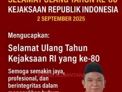 Pranoto Fraksi PDI Perjuangan Kudus Ucapkan Selamat HUT Kejaksaan RI Yang ke-80