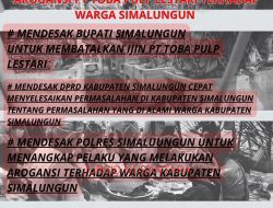 BEM STAI Panca Budi Perdagangan dan BEM SI Mengecam Keras Tindakan Arogansi PT TPL
