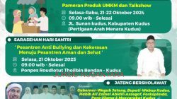 Nich Catat.!! Berbagai Kegiatan Yang Digelar di Kudus Dalam Rangka Peringatan HSN Jateng