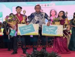 Billy Wahyu Aji dan Jessica Chatarina Terpilih Sebagai Duta GenRe Kudus Tahun 2025