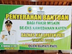 Penyerahan Bantuan Baznas  Se Exs Kawedanan Kayen, Tasyakuran, dan Progam Bantuan kerjasama Prof. H.Kaswadi