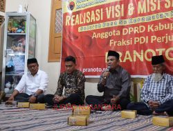 Pranoto, SE Fraksi PDI Perjuangan Kudus Penuhi Janji Politik, Santuni Ribuan Lansia