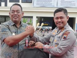 Sinergi Jaga Kamtibmas, Pemkab Grobogan Serahkan Hibah Alat Dalmas ke Polres Grobogan