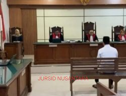 Anggota DPRD Kudus Terbukti Main Judi, Divonis Pengadilan Negeri Kudus Kerja Sosial Sehari 3 Jam