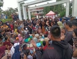 Ribuan Warga Pati Adakan Bancakan Usai Bupati Nonaktif Sudewo Ditetapkan Tersangka KPK