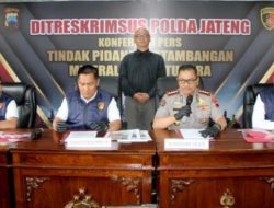 Ditreskrimsus Polda Jateng Grebeg Tambang Ilegal di Boyolali dan Kendal, Dua Pelaku Turut Diamankan