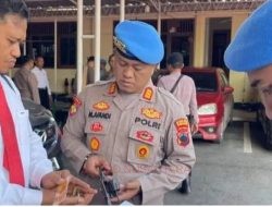 Disiplin Penggunaan Senpi, Propam Polres Grobogan Gelar Razia Internal
