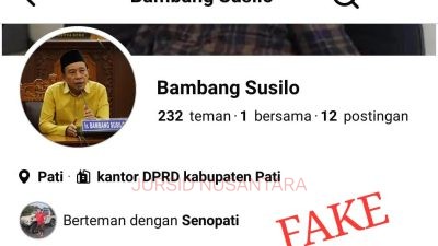 Waka II DPRD Pati Bambang Susilo Minta Masyarakat Lebih Bijak dalam Bersosmed