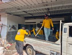 Bodyguard Srigala Nusantara Peduli Kemanusiaan, Bantu Material Rumah Warga Terdampak Bencana