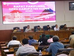 Rapat Paripurna DPRD Tentang LKPJ Pemkab Kudus Panas, DPRD Hujan Interupsi, Anggaran Pokir di APBD 2026 Hilang