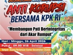 Pati Ora Sepele Gandeng KPK Gelar Kampanye Anti Korupsi, Dorong Pengawasan dari Akar Rumput