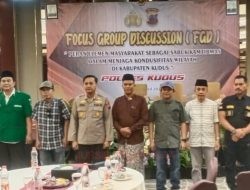 Polres Kudus Gelar FGD “Sabuk Kamtibmas” Libatkan Ratusan Ormas dan LSM