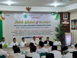 MUI Kudus Gelar Halal Bihalal dan Halaqoh, Bahas Dampak Perang Timur Tengah Terhadap Kehidupan Nasional
