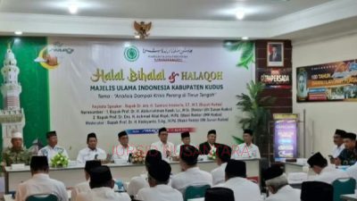 MUI Kudus Gelar Halal Bihalal dan Halaqoh, Bahas Dampak Perang Timur Tengah Terhadap Kehidupan Nasional