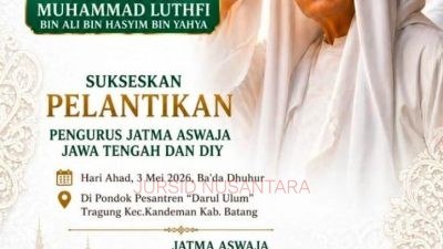 Pelantikan Pengurus JATMA Aswaja dan Annitho Aswaja Jateng–DIY 2026–2031 Berlangsung Khidmat di Batang