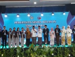 SMPN 2 Kudus, Gelar Pelepasan 277 Siswa, Ini Pesan Kepala Sekolah