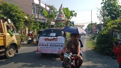 Meriah, Warga Desa Koripandriyo Gelar Sedekah Bumi sebagai Wujud Syukur