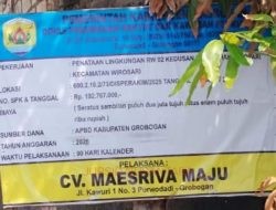 Warga Soroti Kualitas Proyek Paving Penataan Lingkungan RW 2 Kedusan Wirosari