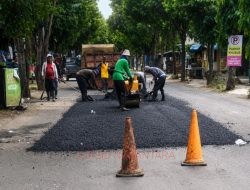DPUTR Kabupaten Pati Perbaiki Jalan Syeh Jangkung, Dua Kali Dibenahi Pascabanjir