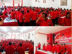 Lautan Merah Menggema di Pati! Ribuan Kader Banteng Panaskan Musancab Serentak
