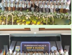 SMP 5 Kudus Selalu Tampil Beda Setiap Acara Purnawiyata, 255 Siswa Sungkem Wali Siswa