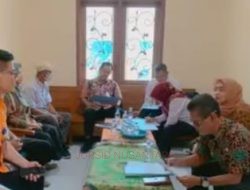 Dispermades dan Inspektorat Grobogan Monitoring Peningkatan Sarpras Desa Klampok
