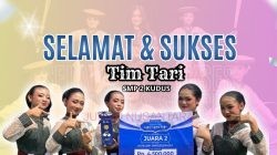 Kado HUT SMP 2 Kudus Ke-66, Tim Tari Raih Juara 2 Dalam Ajang Festival Tari Lajur Caping Kalo